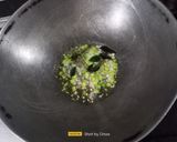 A picture of step 4 of Maharashtrian Phodnicha Masala Bhat.