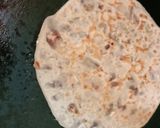 A picture of step 4 of Dry Fruit Parantha.