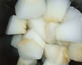 A picture of step 1 of Melon Juice.