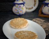 صورة لخطوة 3 من وصفة كعكة الأرز والشوفان بزبدة الفول السوداني