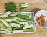 絲瓜蛋麵線的食譜步驟2照片