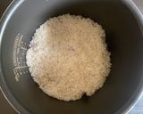 A picture of step 4 of Pork Takikomigohan with Chinese Five Spice.