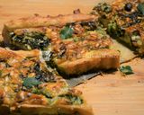 Une image de l'étape 4 de Recette antigaspi : la quiche de salades.