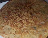 A picture of step 3 of Moli ka paratha.