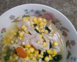 Foto langkah ke 6 dari resep Sup Jagung Sehat.
