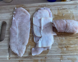 Foto del paso 2 de la receta: Rollitos de pechuga de pollo con crocante pistacho
