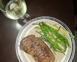 Foto del paso 7 de la receta: Corte Rib eye y espárragos con papa de guarnición