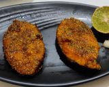 A picture of step 3 of Surmai fry.