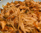 Foto del paso 5 de la receta: Fideos de arroz con pollo y verduras teriyaki
