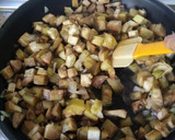 Foto del paso 2 de la receta: Revuelto de berenjenas con bacon ahumado