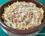 Foto del paso 7 de la receta: Macarrones gratinados con bacon y salsa de cebolla y queso