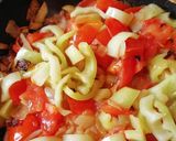 Csirkemájas lecsó recept fázis 4 fotója