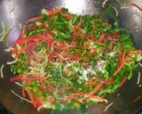 A picture of step 5 of Chinese fried rice.