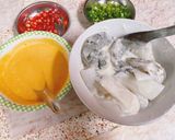 รูปขั้นตอนการทำที่ 2 ของ กุ้งหมึกผัดไข่เค็มเพียวๆ 🦐 🦑 🥚/ Extra ordinary seafoods & salted eggs stir fry 🦐 🦑 🥚