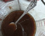 A picture of step 2 of Apricots baked with brown sugar cinnamon butter sauce.