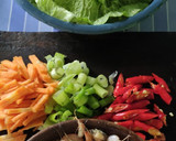 Foto langkah ke 1 dari resep Tumis Sawi + Udang.