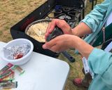 A picture of step 3 of 24WSJ Rice Ball.