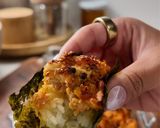 A picture of step 6 of Salmon Sushi Bake.