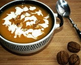 Foto del paso 5 de la receta: Crema de calabaza con nueces🍴