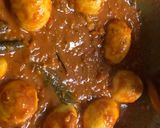 A picture of step 7 of Homestyle Egg Masala Curry.