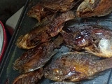 Mujair vs tahu goreng bakar