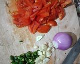A picture of step 1 of Mooli Shaljum Ke Bhujia.