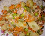 Foto del paso 5 de la receta: Ensalada de verduras con atún
