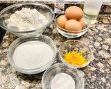 Foto del paso 1 de la receta: Pastel con crema de naranja
