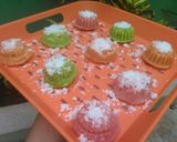 Foto langkah ke 8 dari resep 9.Apem tape rainbow #bikinramadanberkesan.