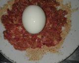Foto del paso 2 de la receta: Albóndigas relleno con huevo 😋