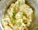 A picture of step 3 of Cabbage vada.