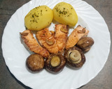 Foto del paso 5 de la receta: Lomitos de salmón y portobello