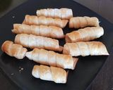 Foto del paso 4 de la receta: Cañoncitos rellenos con Dulce de leche