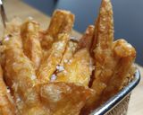 Une image de l'étape 9 de 🍠 Frites de patate douce croustillantes.