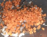 A picture of step 4 of Pauper's Fried Brown Rice.
