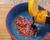 Foto langkah ke 5 dari resep Tempe Mendoan saus kecap pedas.