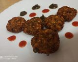 A picture of step 5 of Sprouted Green Gram Pakoda.