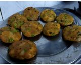 A picture of step 6 of Aloo Matar Patties.