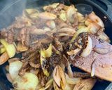 Une image de l'étape 5 de Bœufs aux oignons inspiration et saveurs asiatiques.