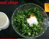 A picture of step 2 of Thepla.