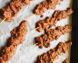 A picture of step 2 of Nigerian suya🥩.