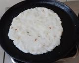 A picture of step 4 of Gluten free Rice pizza.