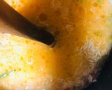A picture of step 7 of Mutter Alo pulao.