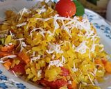 आलू और नारियल पोहा(ALOO AUR NARIYAL POHA RECIPE IN HINDI) रेसिपी चरण 3 फोटो