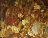 A picture of step 4 of Liver sauce.