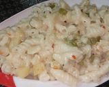 A picture of step 7 of White sauce pasta.