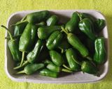 Foto del paso 1 de la receta: Pimientos de Padrón en freidora de aire