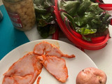 Potaje de Garbanzos con Acelgas Rojas