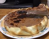 Une image de l'étape 5 de Flan à la crème de châtaignes maison.