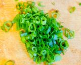 A picture of step 1 of Light cucumber salad.